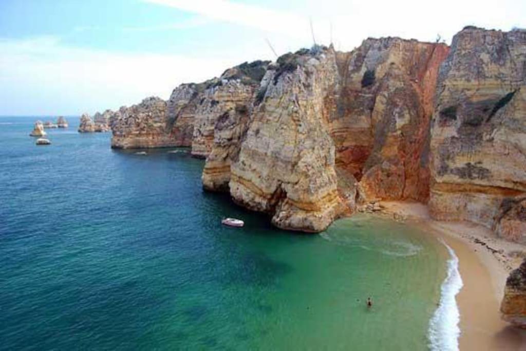 Apartamento Encantador A 100M Da Praia Carvoeiro  Exterior foto