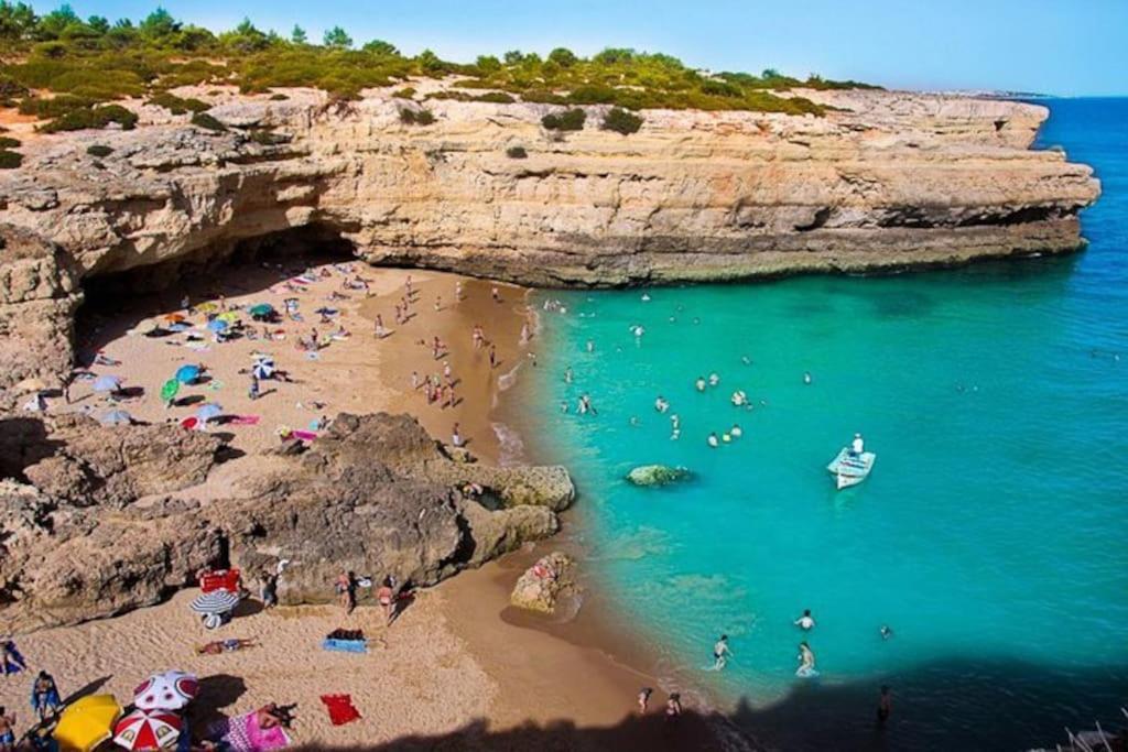 Apartamento Encantador A 100M Da Praia Carvoeiro  Exterior foto