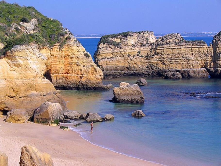 Apartamento Encantador A 100M Da Praia Carvoeiro  Exterior foto