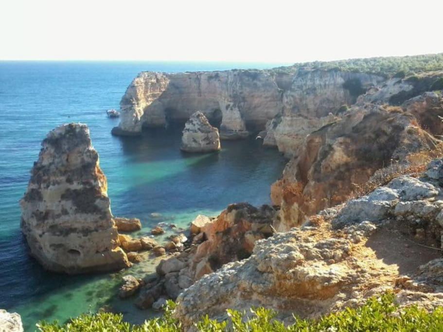 Apartamento Encantador A 100M Da Praia Carvoeiro  Exterior foto