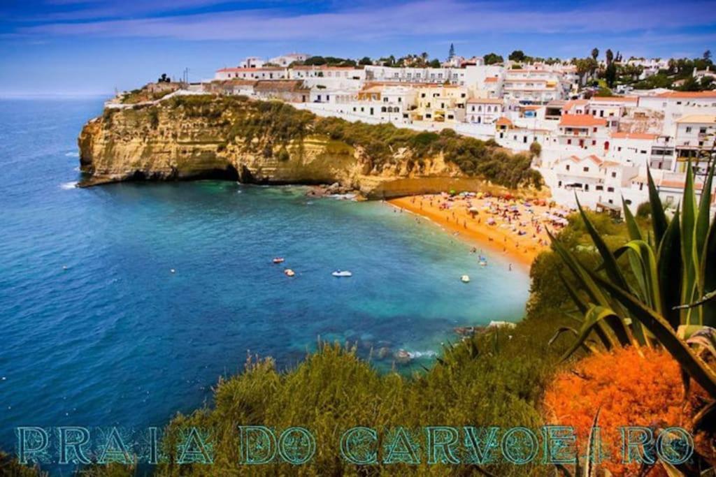 Apartamento Encantador A 100M Da Praia Carvoeiro  Exterior foto